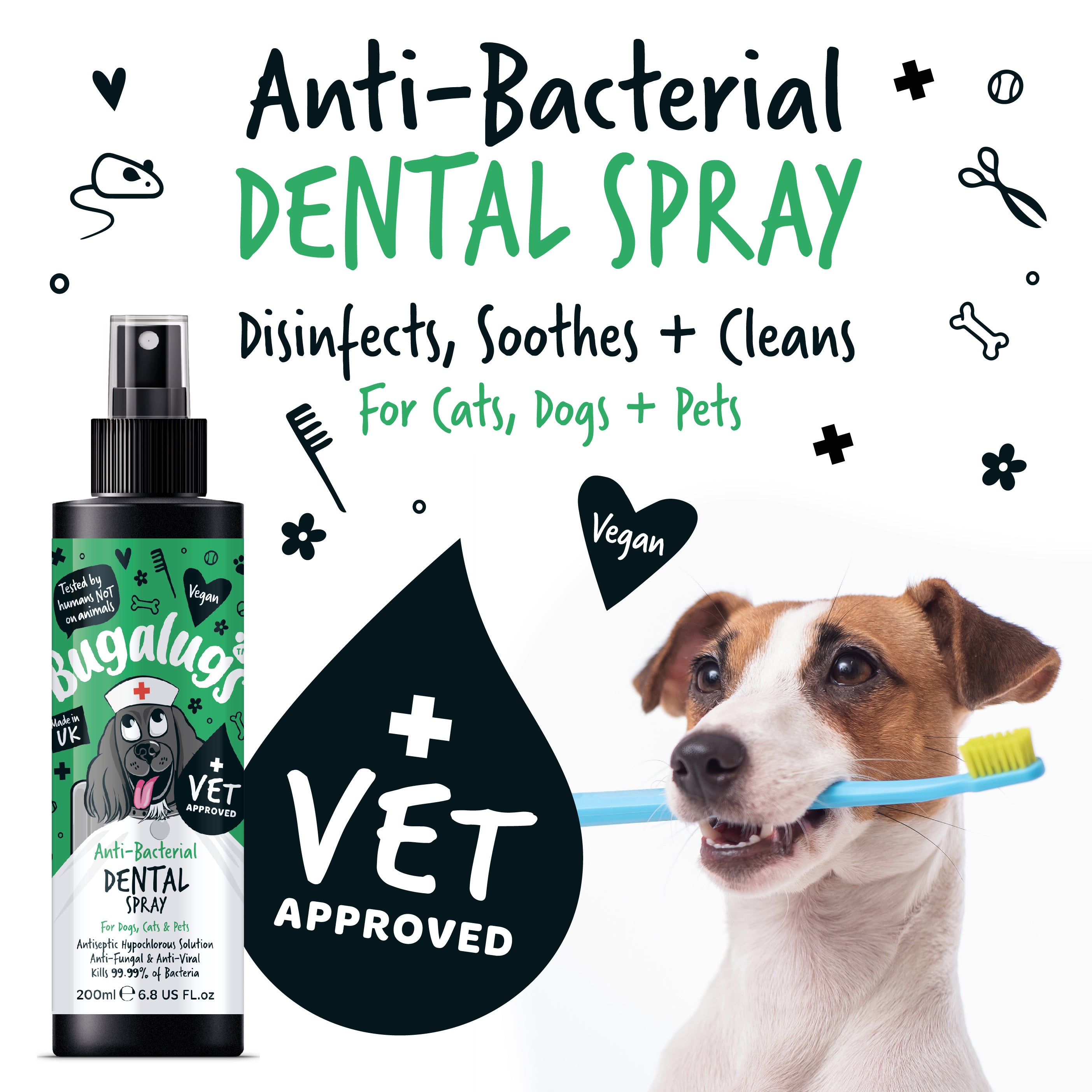 Bugalugs - Anti-Bacterial Dental Spray