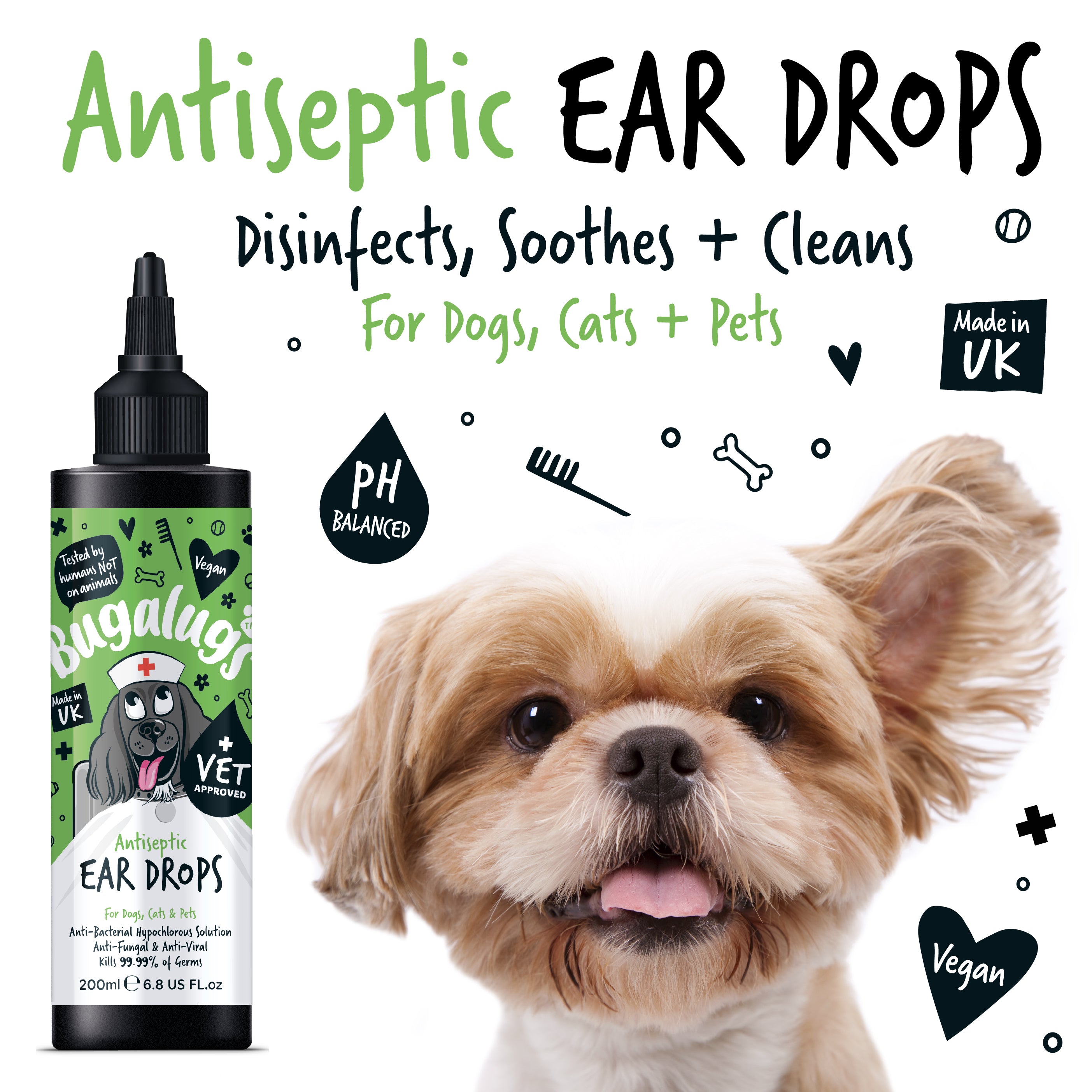 Bugalugs - Antiseptic Ear Drops