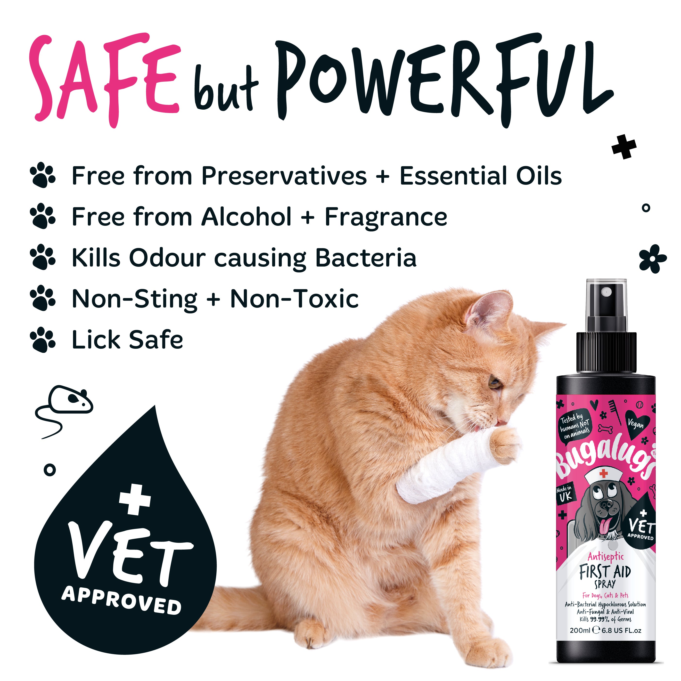 Bugalugs - Antiseptic First Aid Spray
