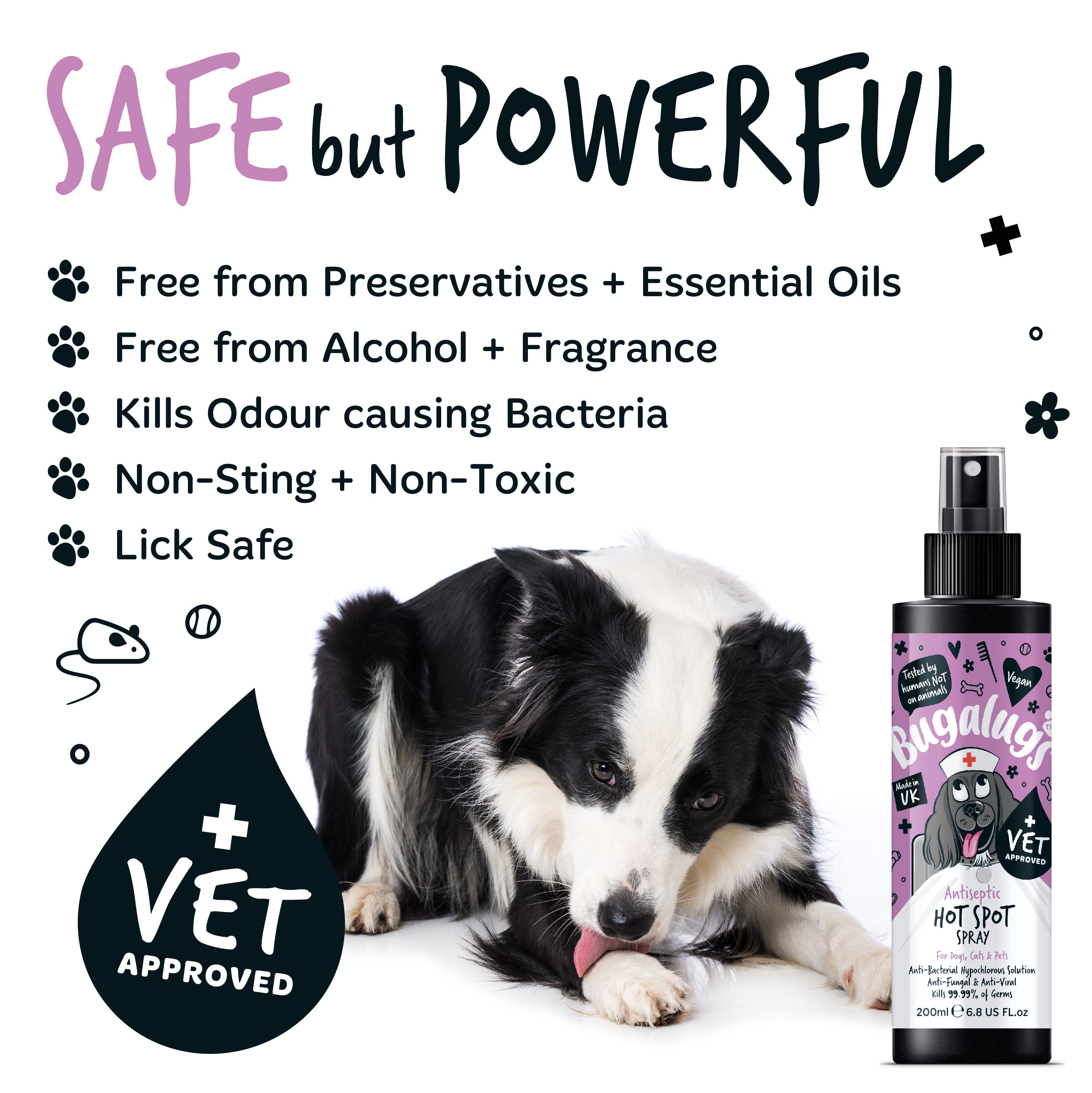 Bugalugs - Antiseptic Hot Spot Spray