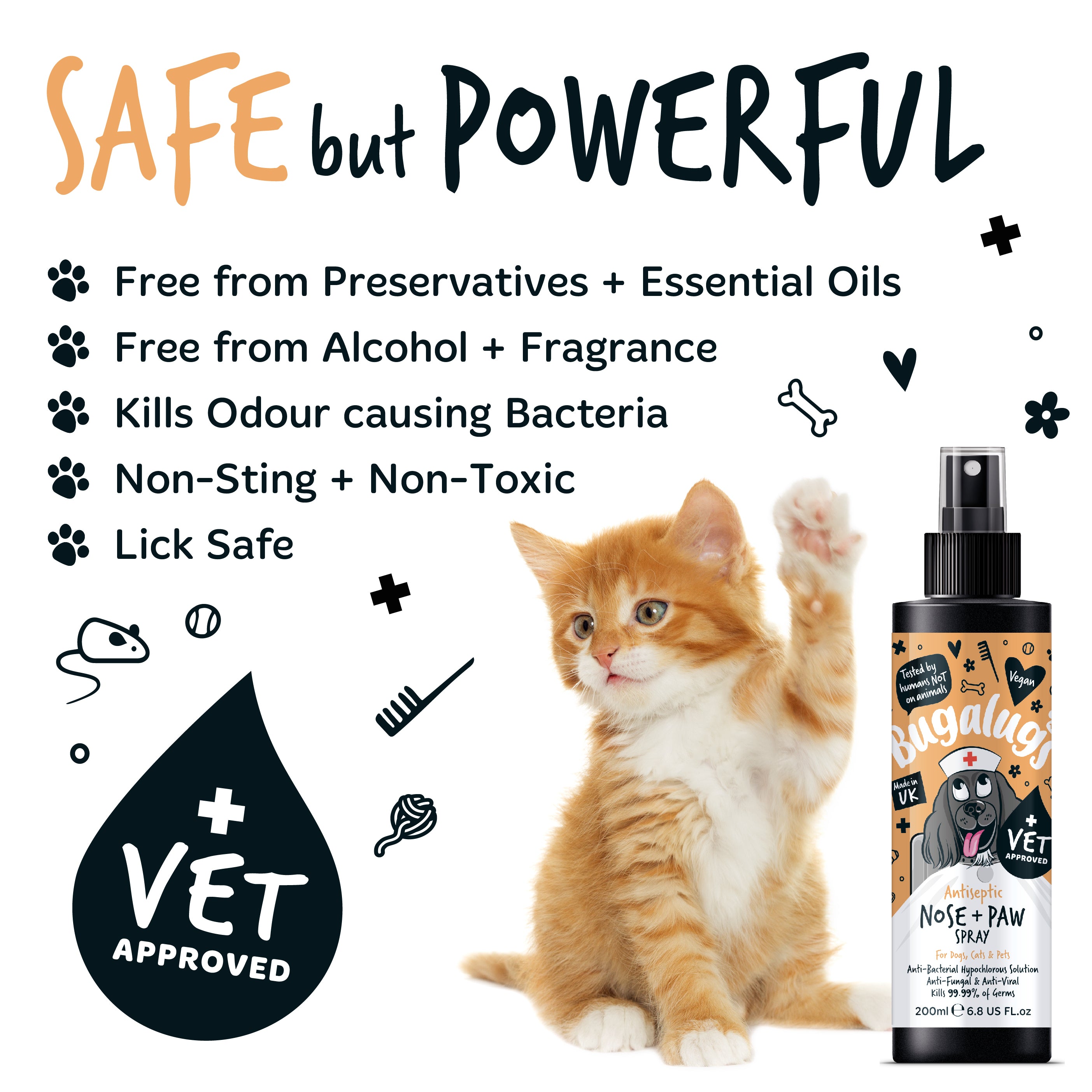 Bugalugs - Antiseptic Nose & Paw Spray
