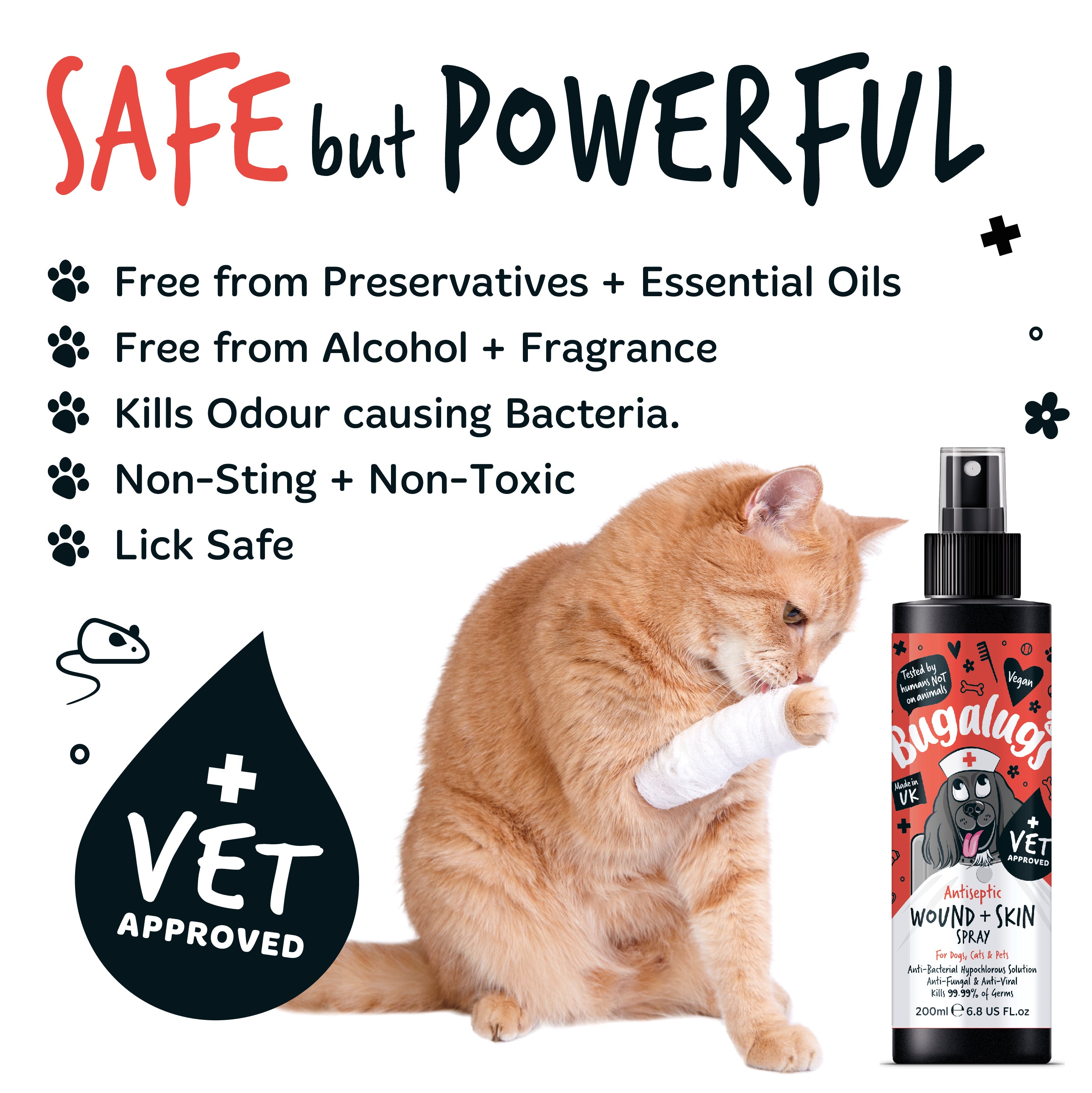 Bugalugs - Antiseptic Wound & Skin Spray