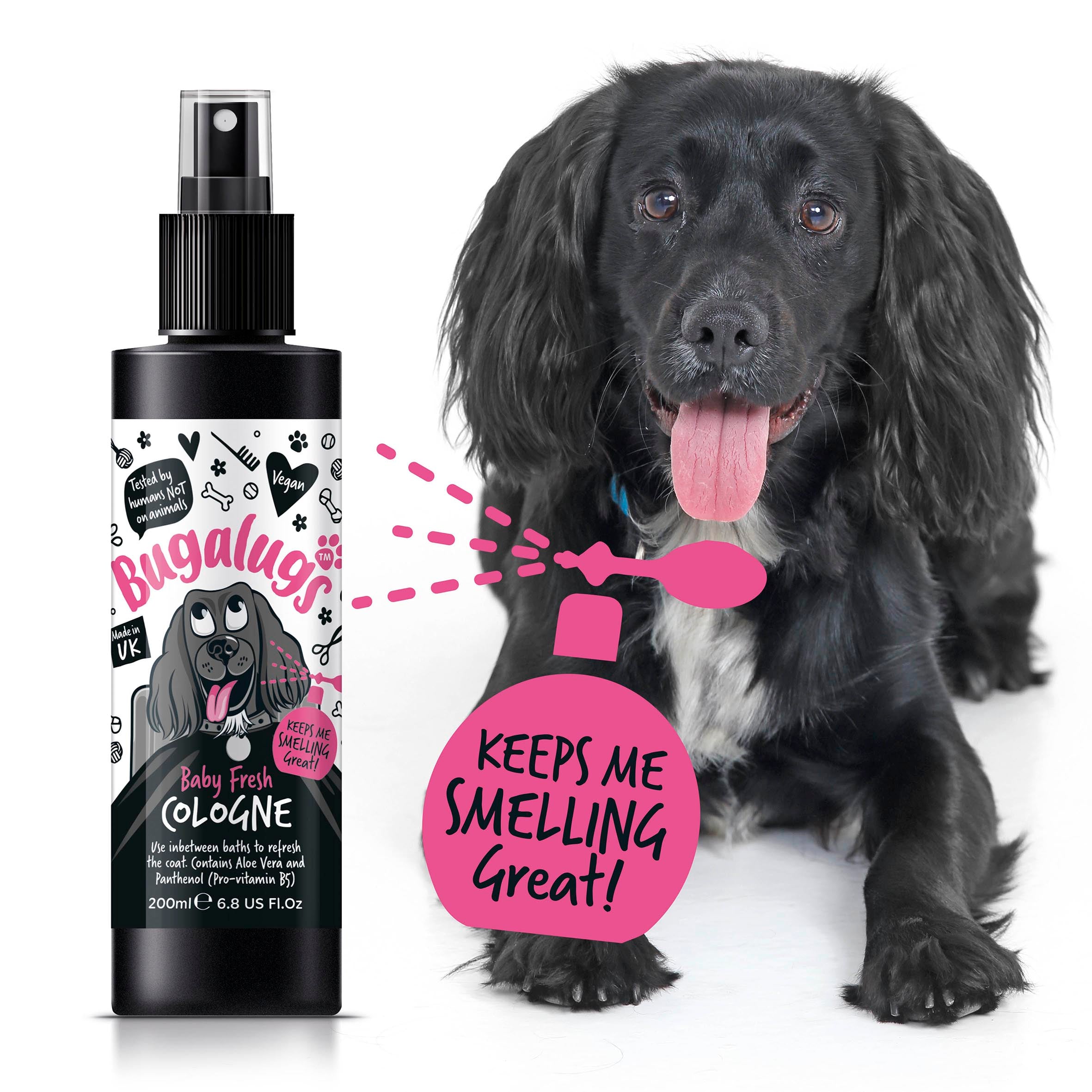 Bugalugs - DOG COLOGNE (Baby Fresh)