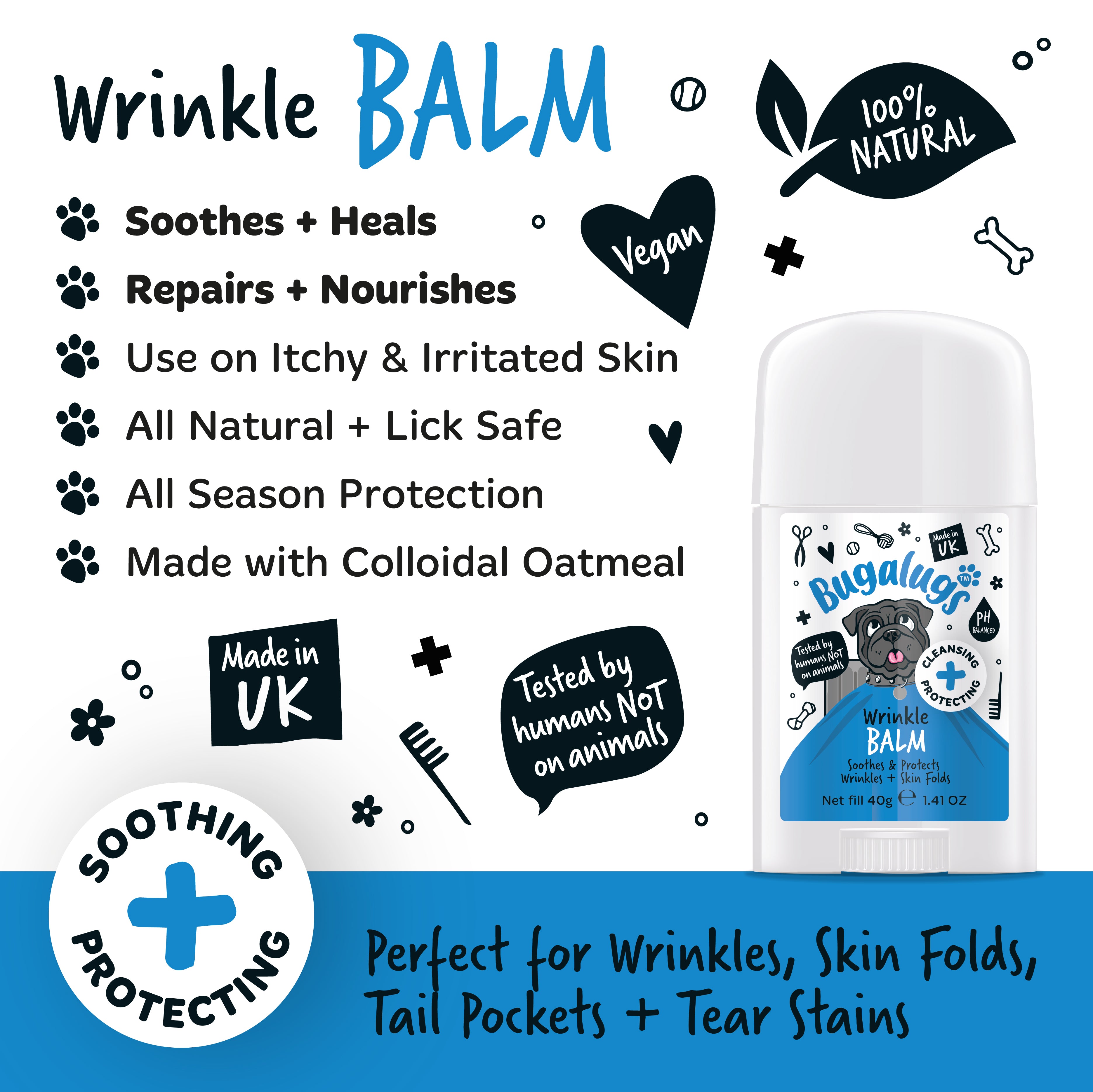 Bugalugs - Wrinkle Balm 40g
