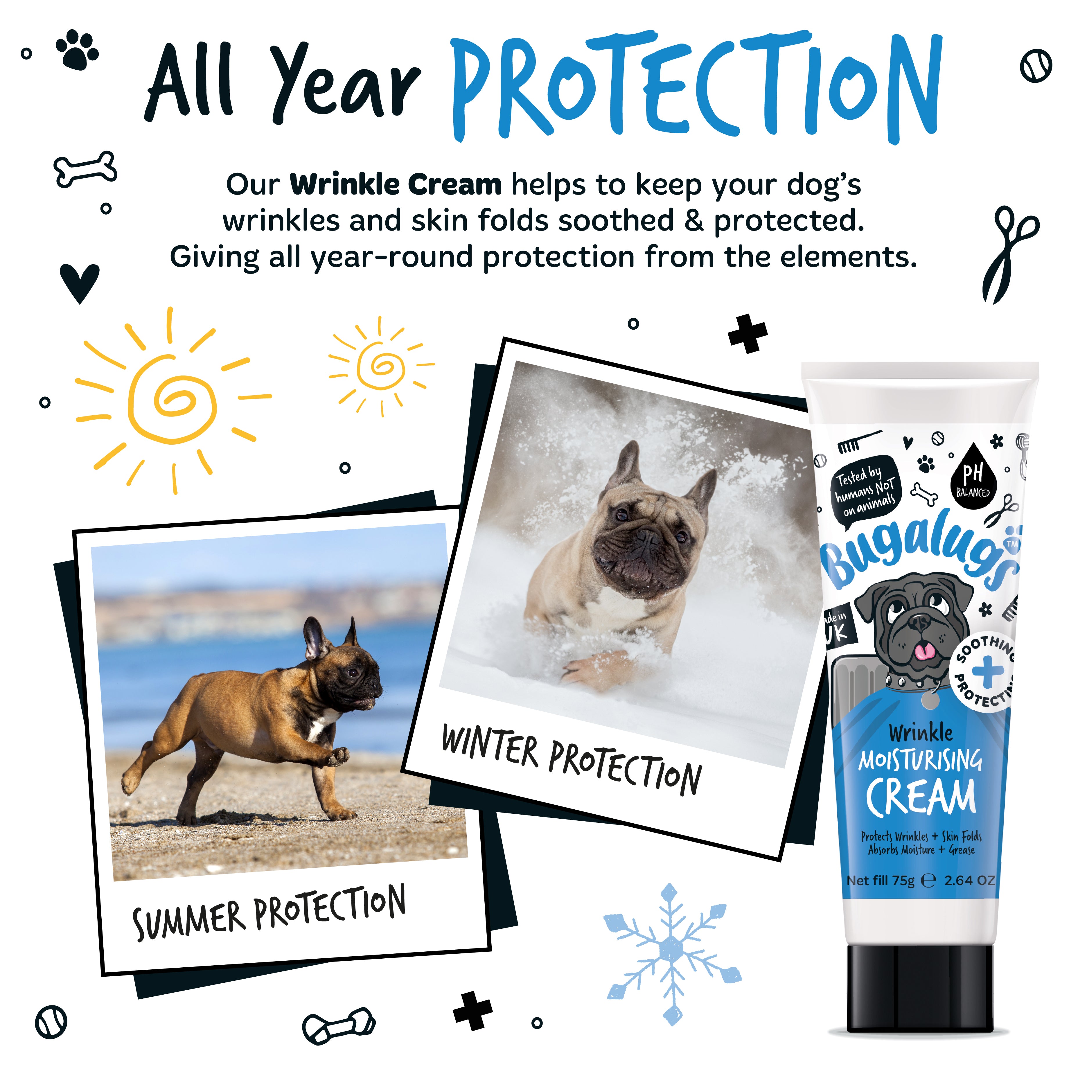 Bugalugs - Wrinkle Cream 75g