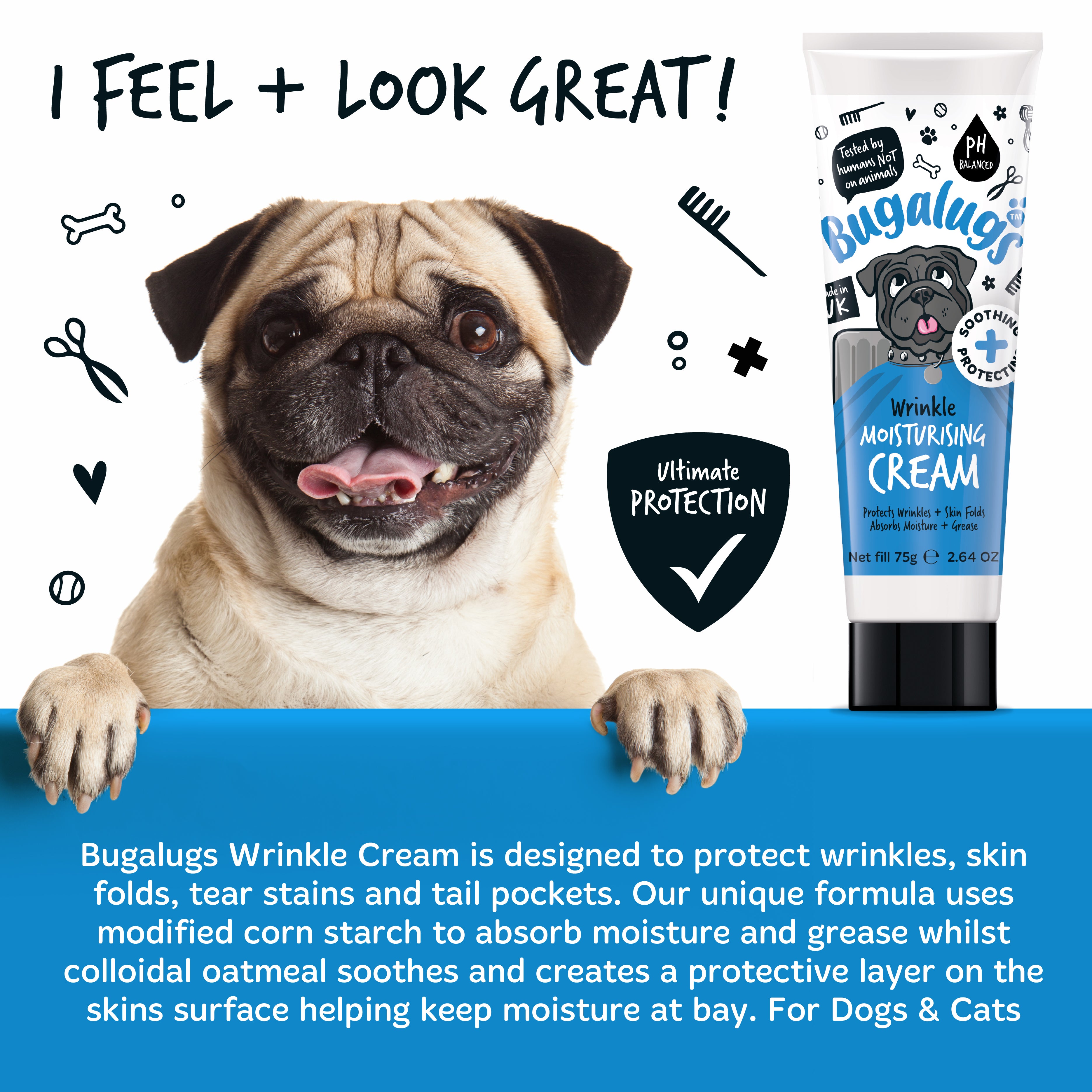 Bugalugs - Wrinkle Cream 75g