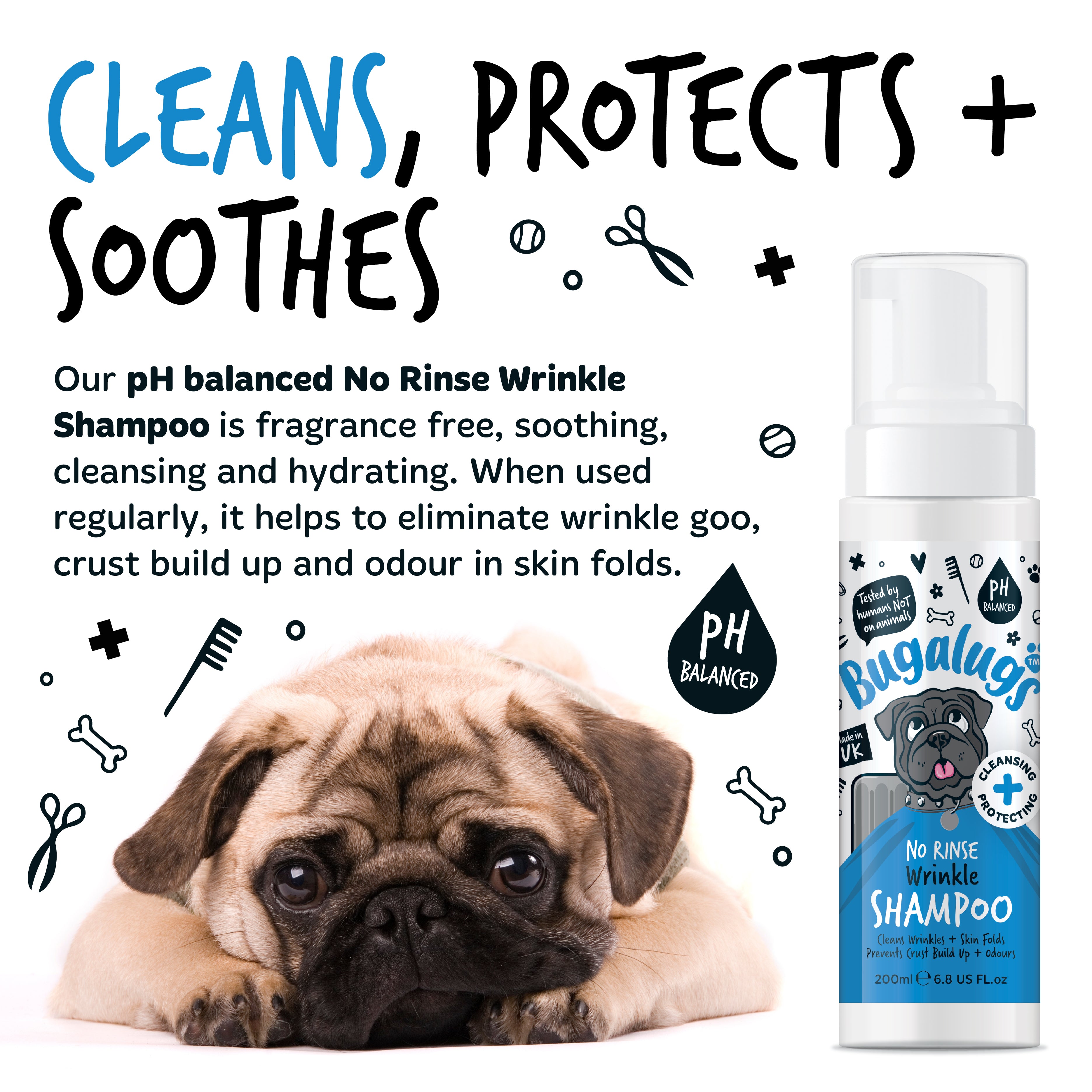 Bugalugs - Wrinkle No Rinse 200ml