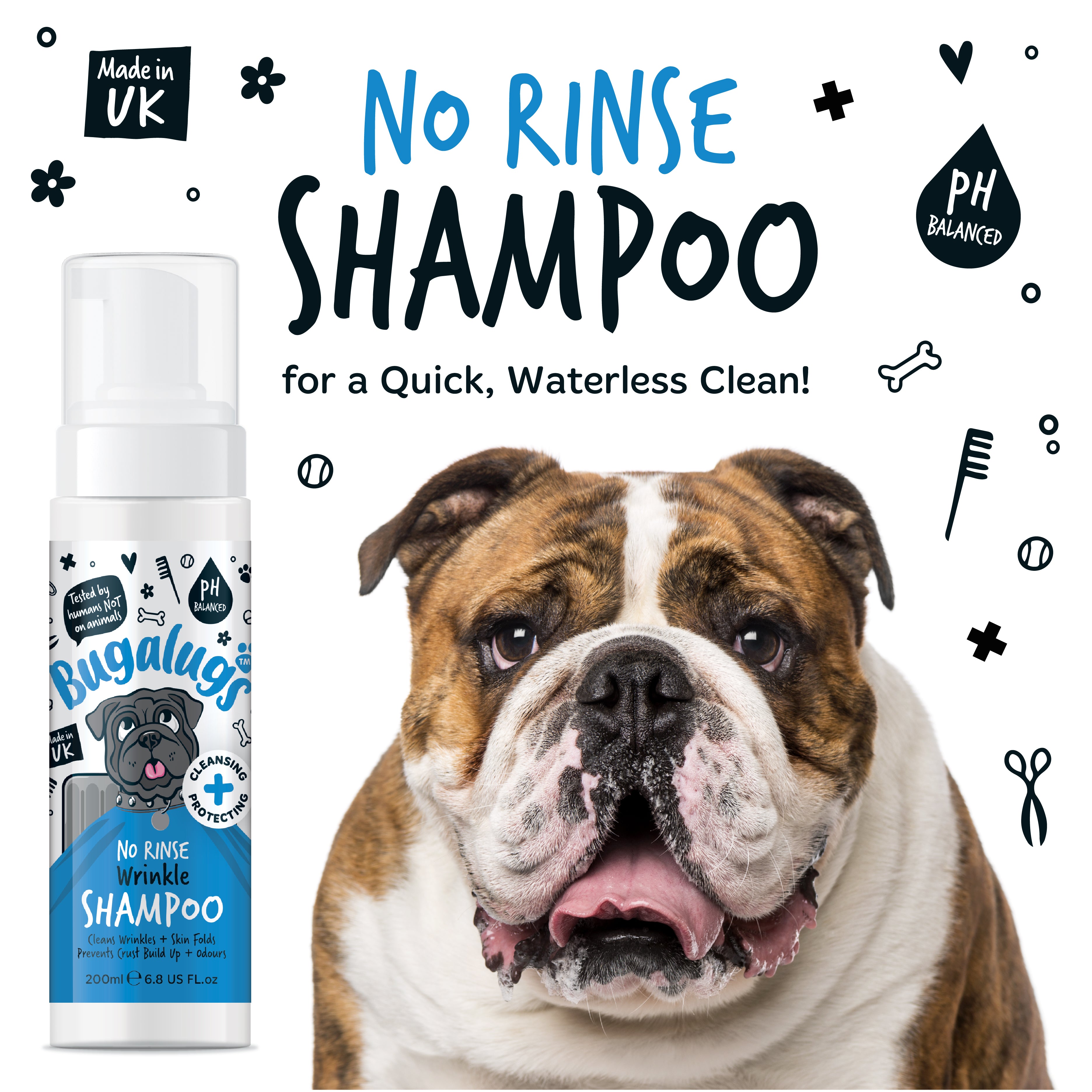 Bugalugs - Wrinkle No Rinse 200ml
