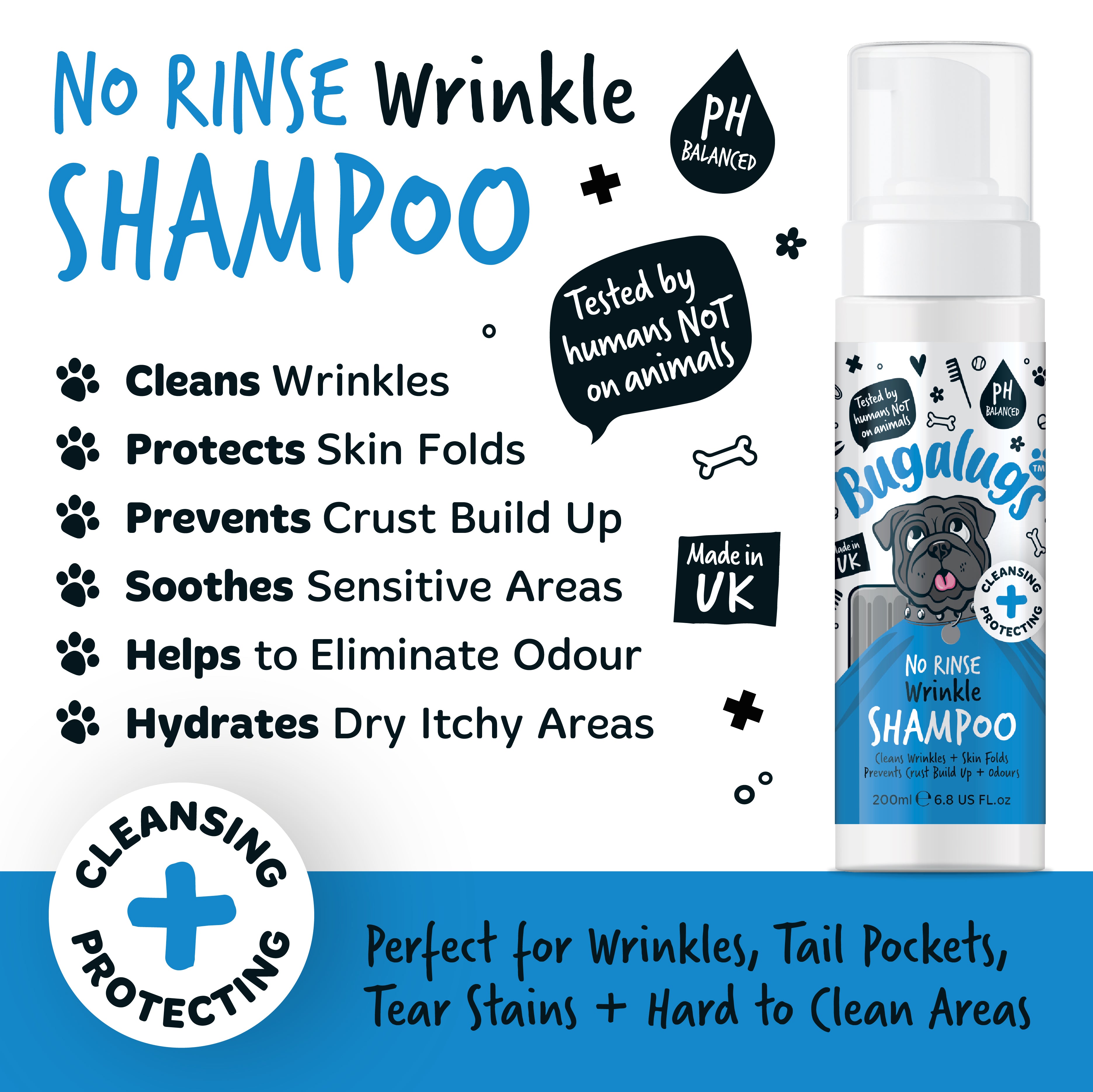 Bugalugs - Wrinkle No Rinse 200ml