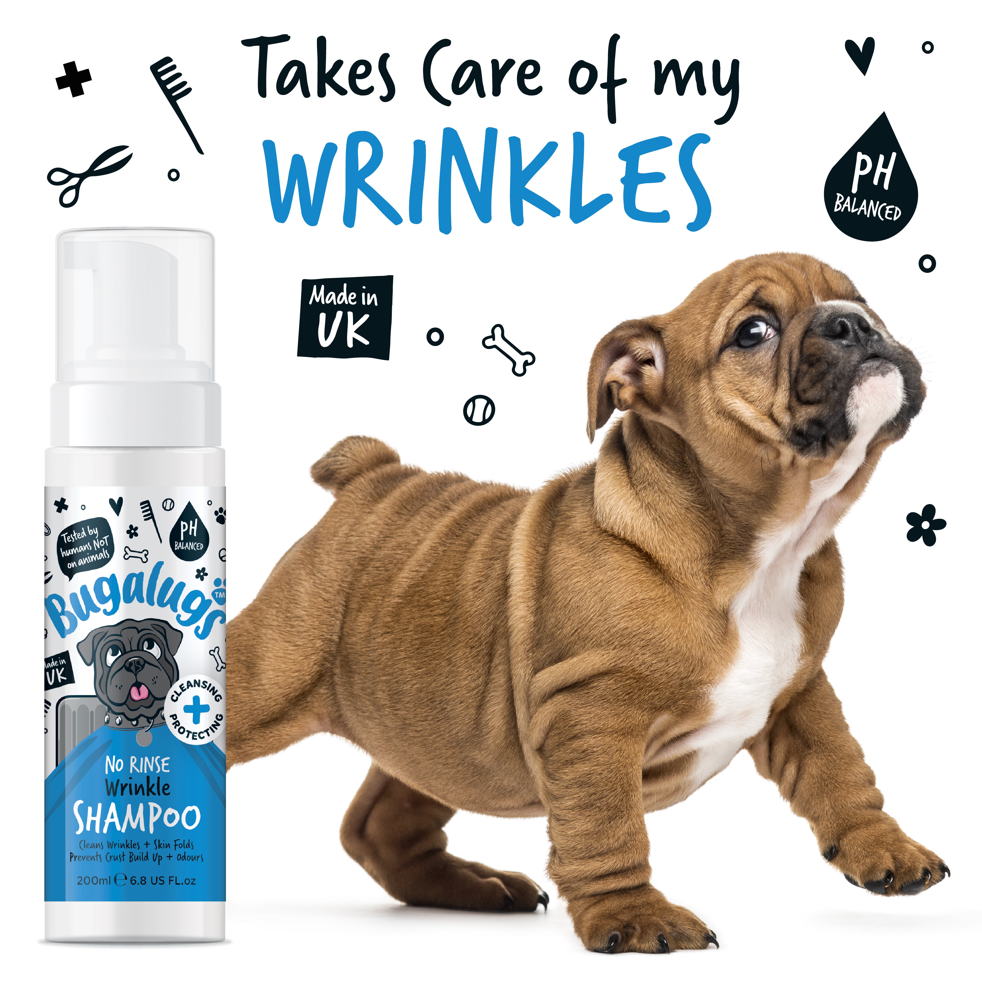 Bugalugs - Wrinkle No Rinse 200ml