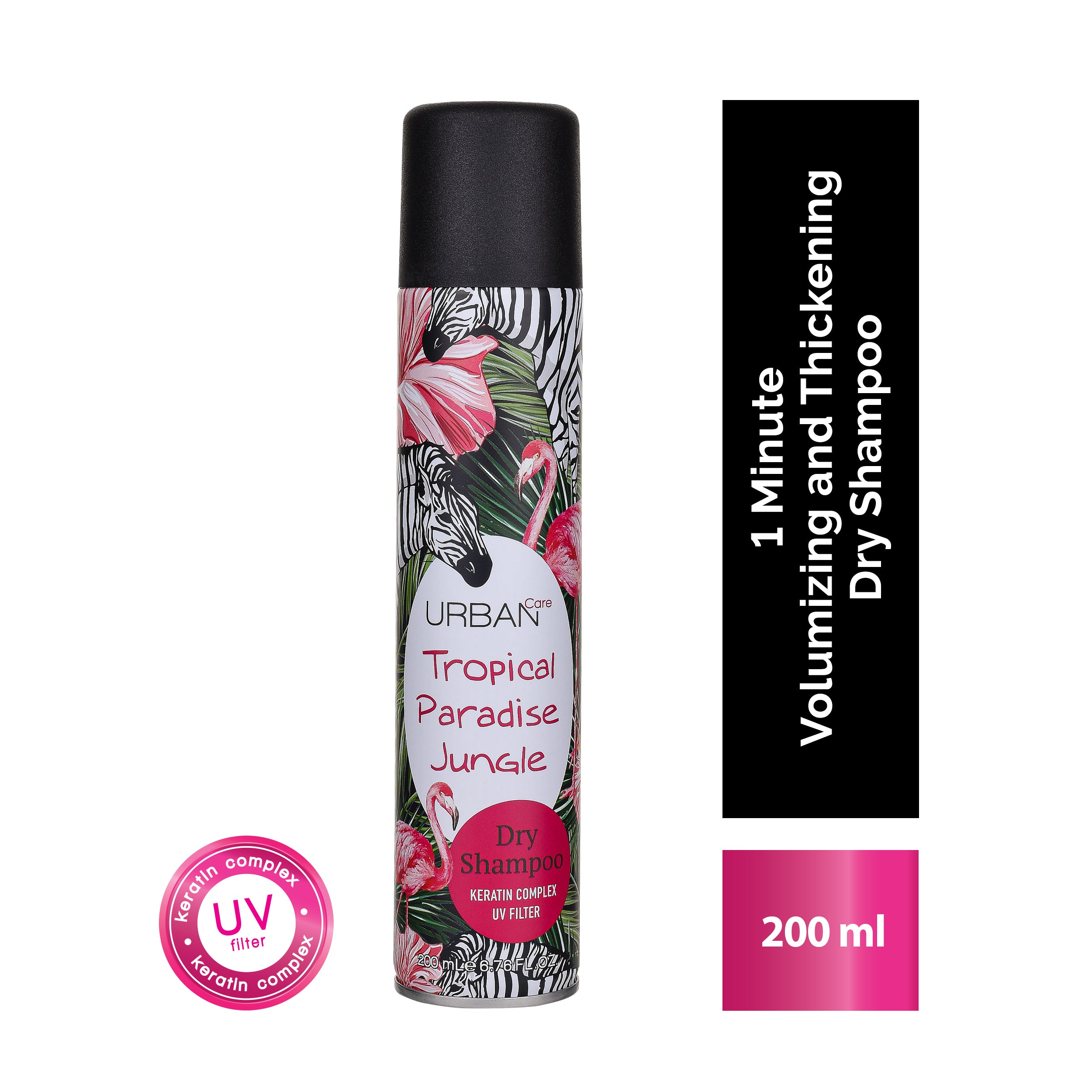 Urban Care - DRY SHAMPOO -TROPICAL PARADISE JUNGLE - 200 ml