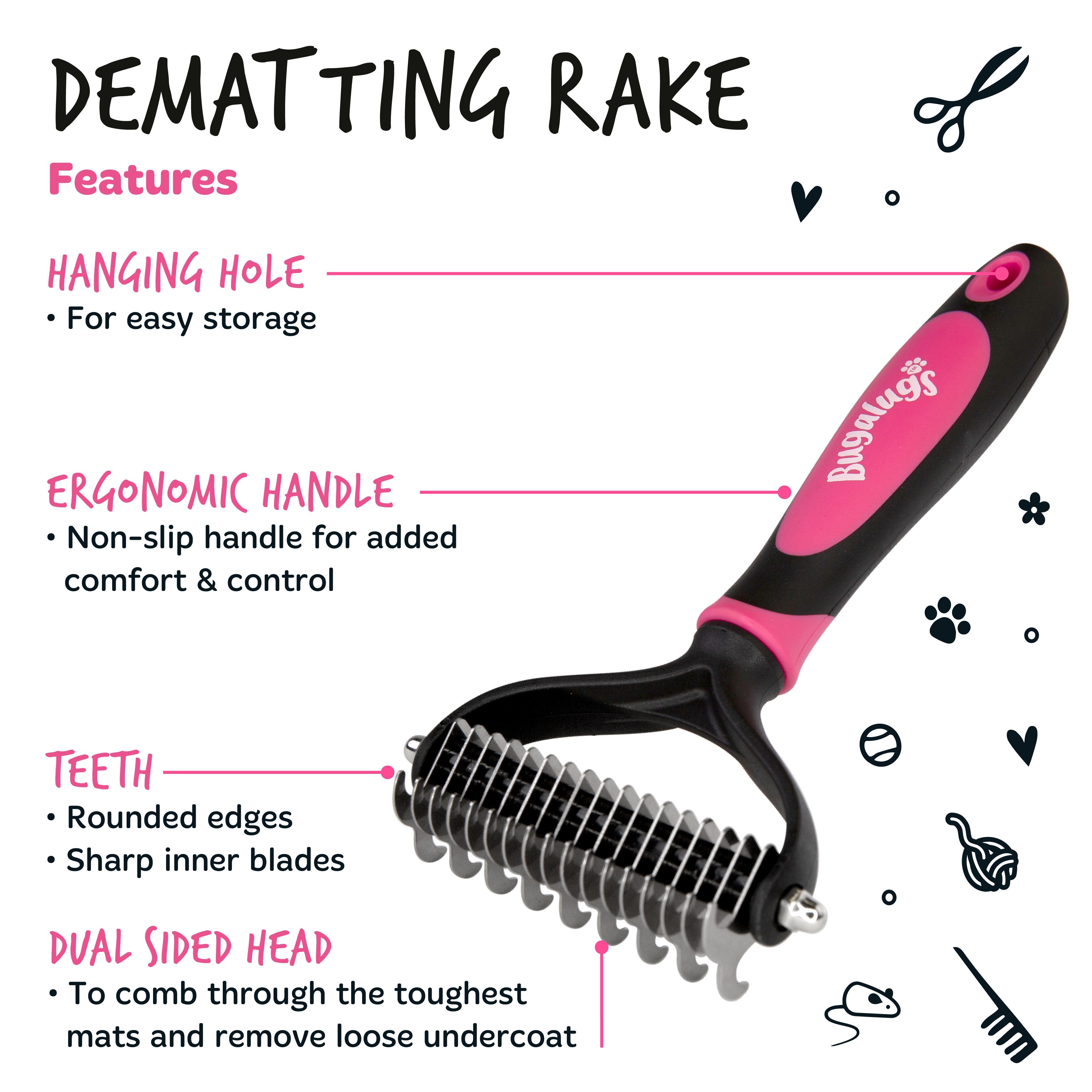 Bugalugs - DEMATTING RAKE