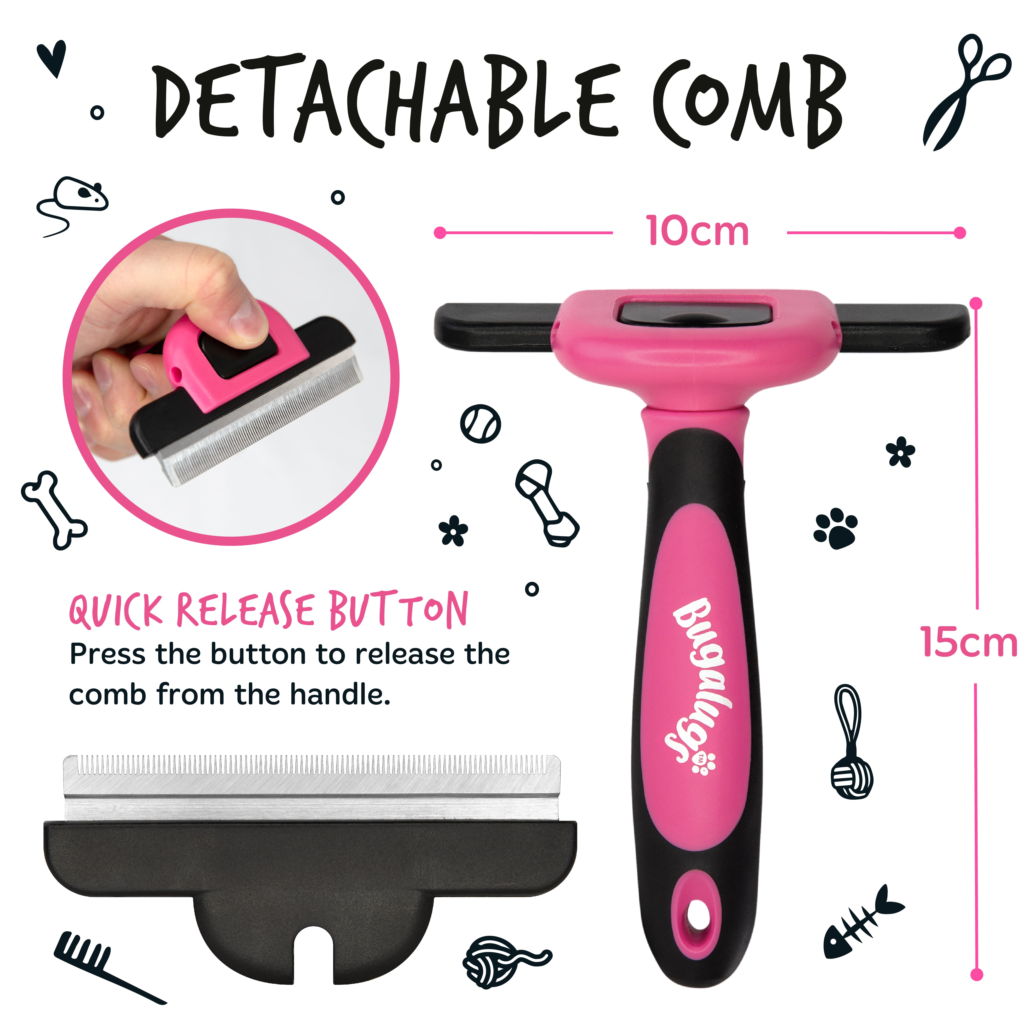 Bugalugs - DESHEDDING COMB