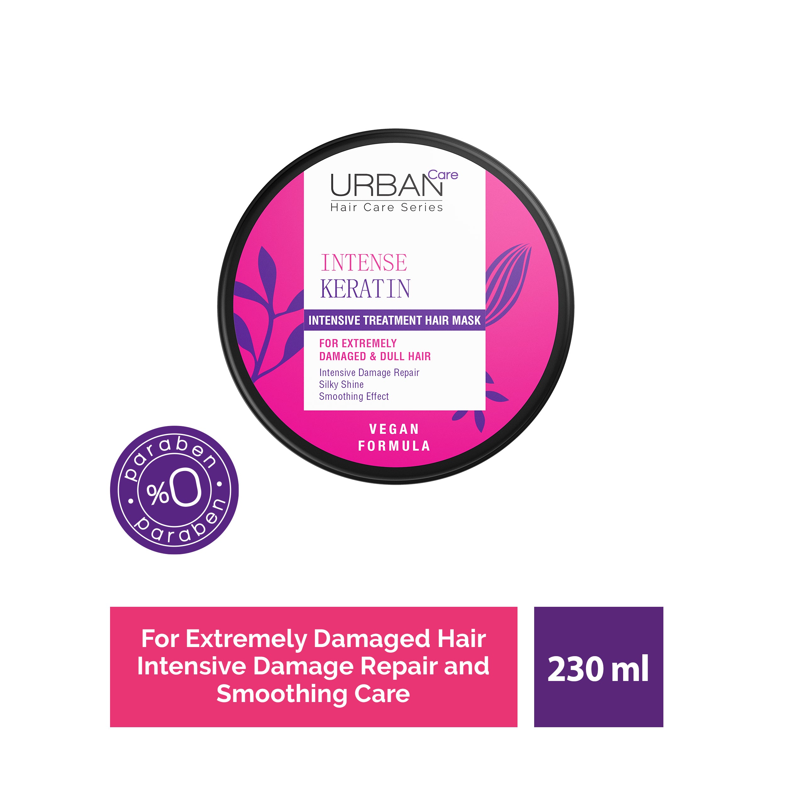 Urban Care - INTENSE  &KERATIN INTENSIVE - 230 ml