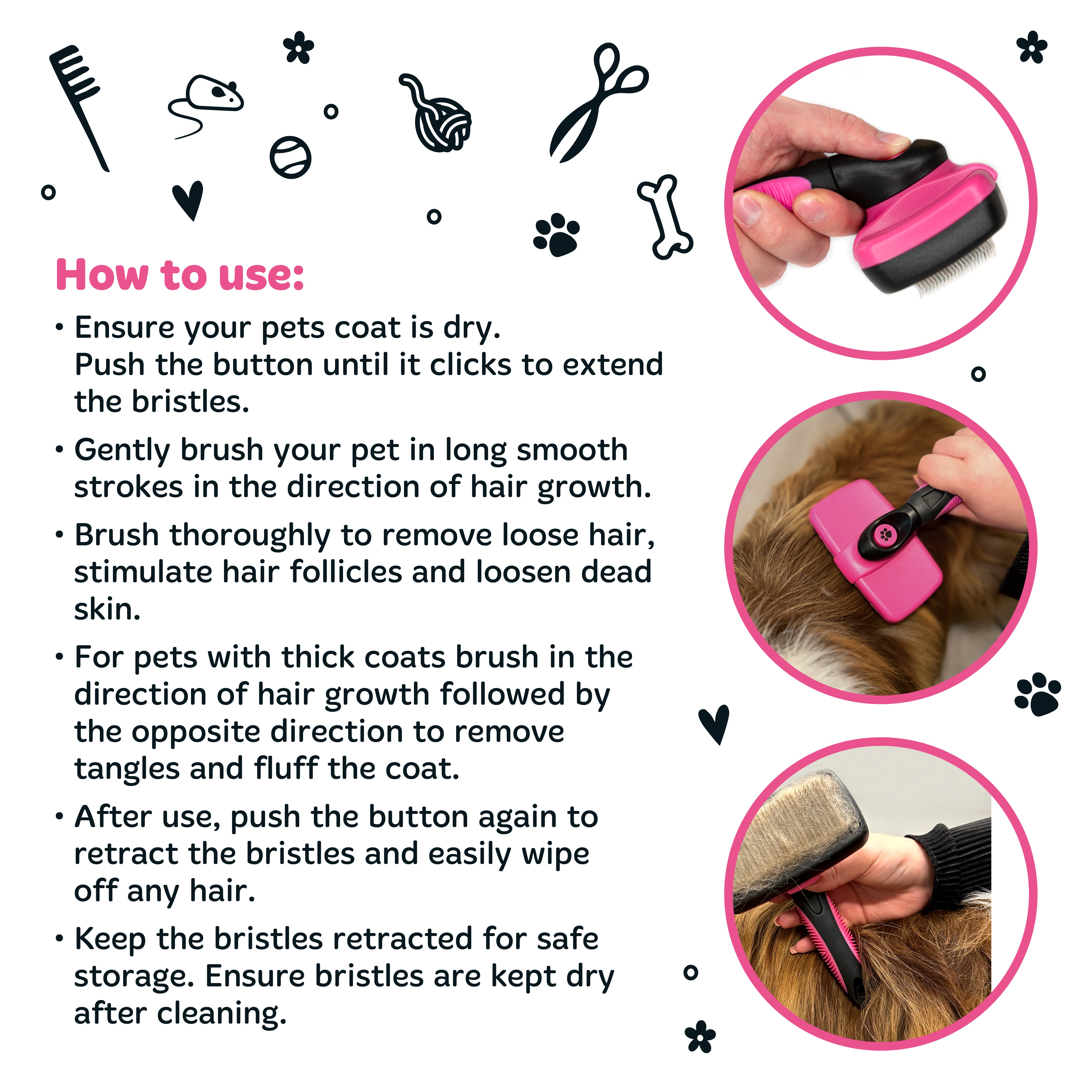 Bugalugs - SLICKER BRUSH