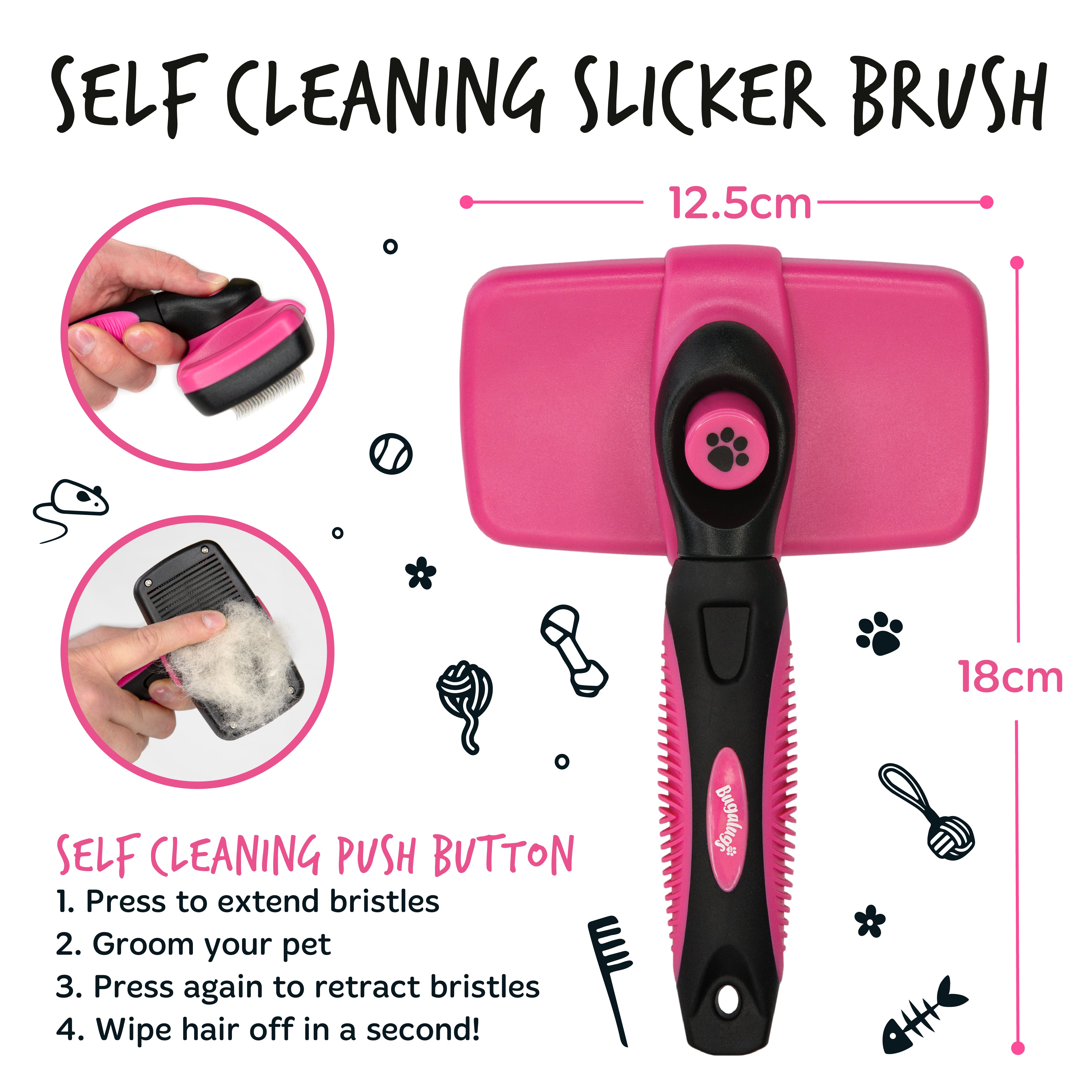 Bugalugs - SLICKER BRUSH